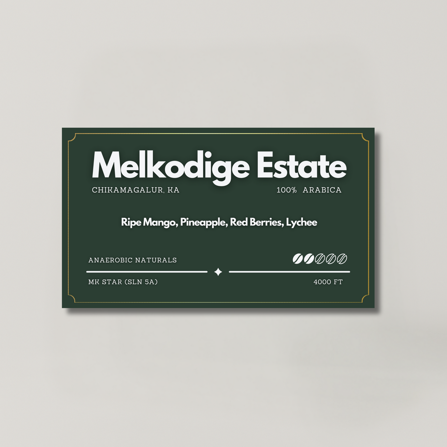 Melkodige Estate β Anaerobic Natural MK Star SLN 5A