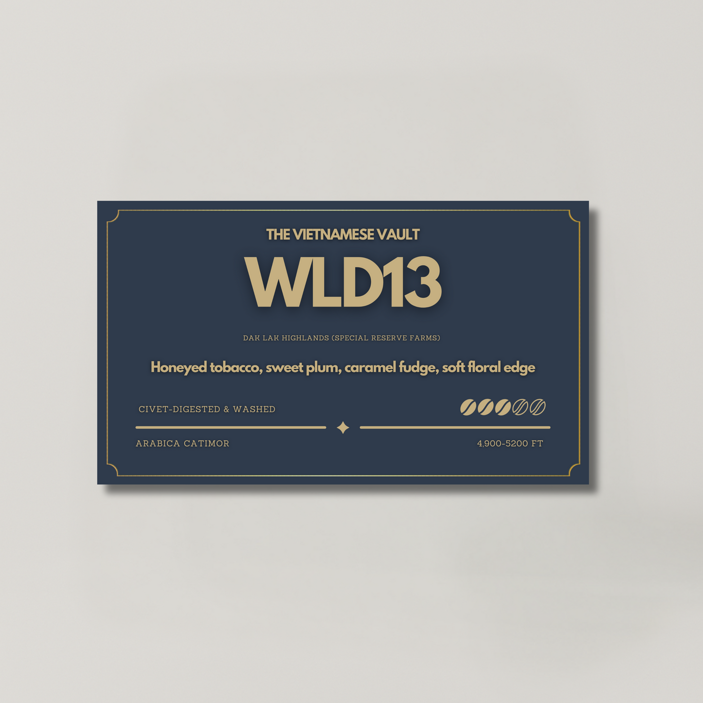 WLD13 — Weasel Coffee
