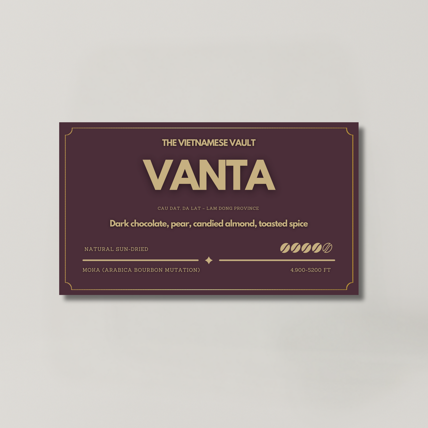 VANTA — Moka Varietal
