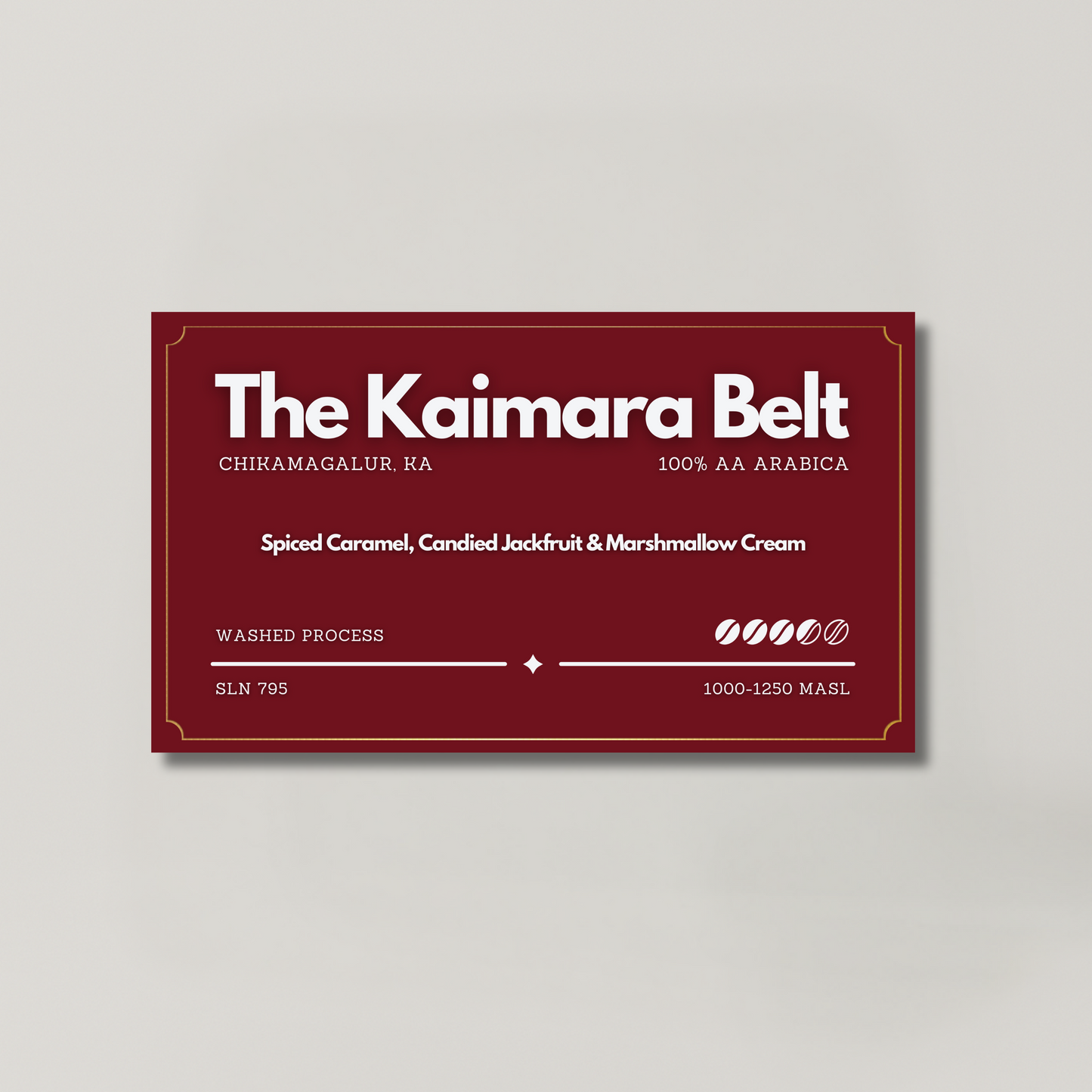 The Kaimara Belt – Washed AA SLN 795