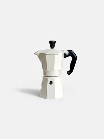 BROOT Classic Moka Pot, a stovetop espresso maker for concentrated low-acid coffee at home