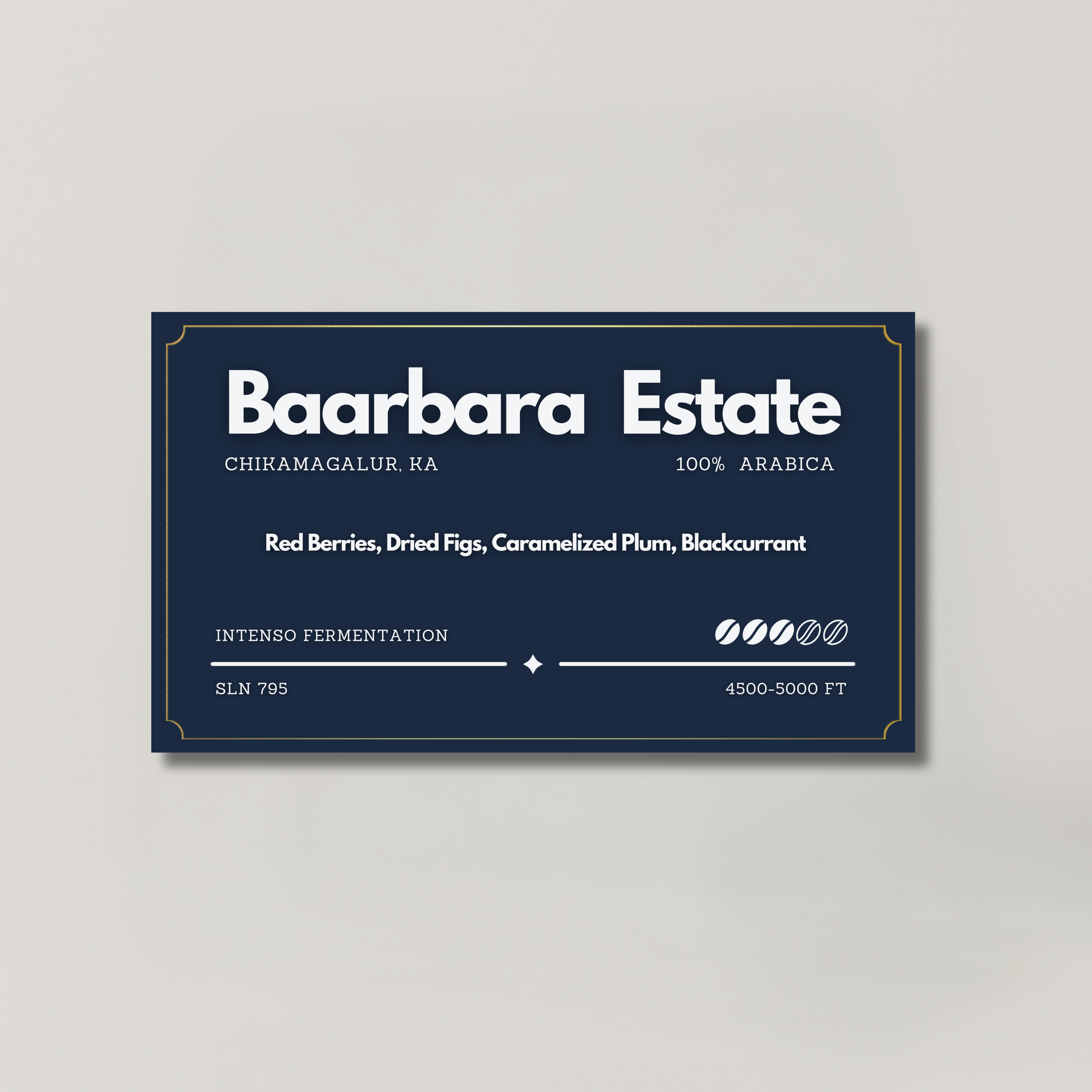 BAARBARA ESTATE - INTENSO YEAST FERMENTATION