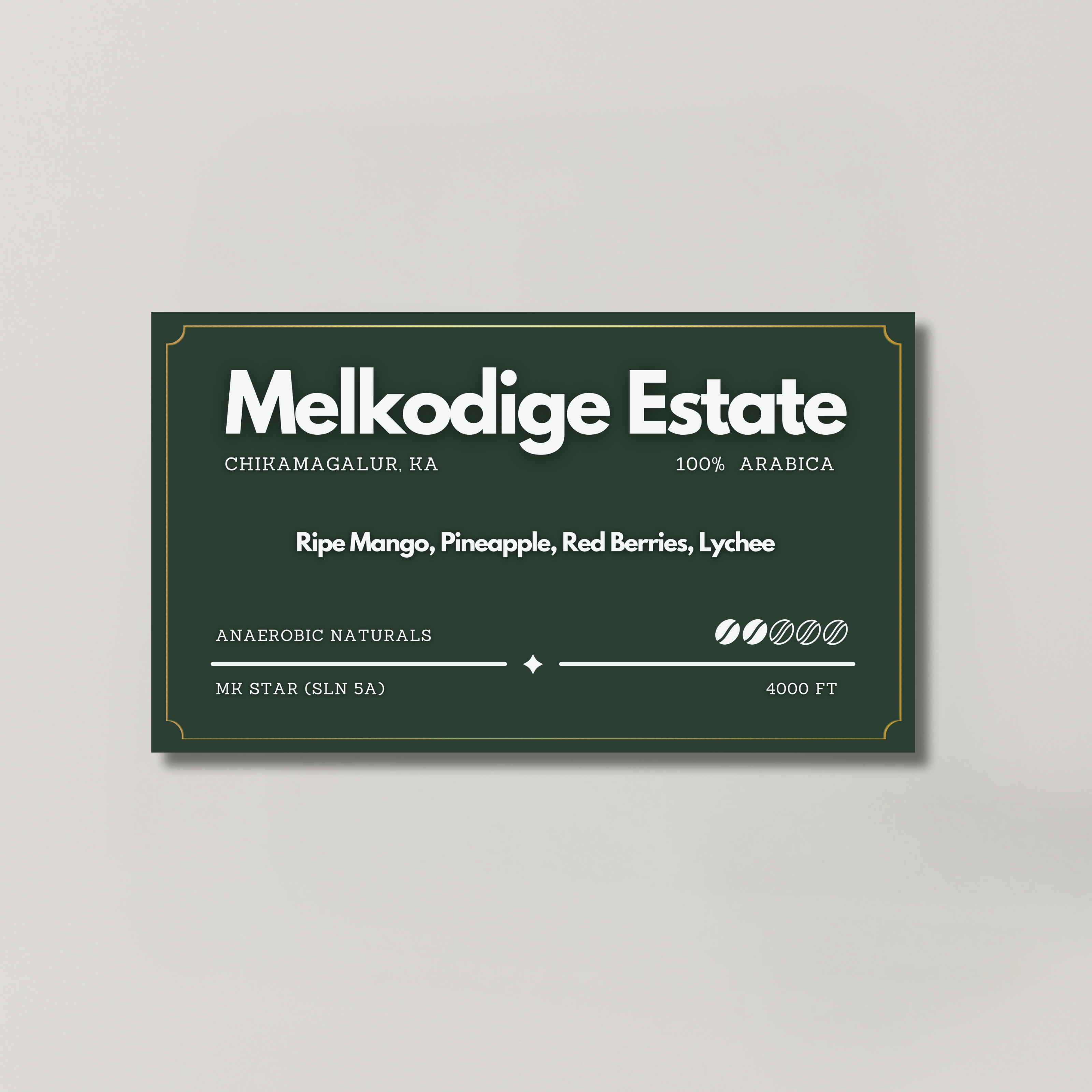 Melkodige Estate – Anaerobic Natural MK Star SLN 5A