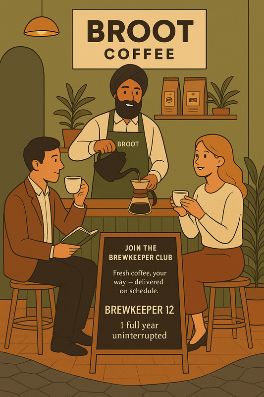 BREWKEEPER 12 | 12 - Month Coffee Subscription