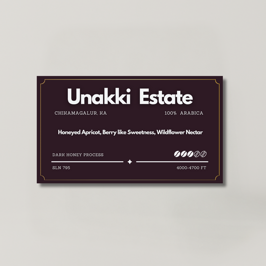 Unnaki Estate – Dark Honey