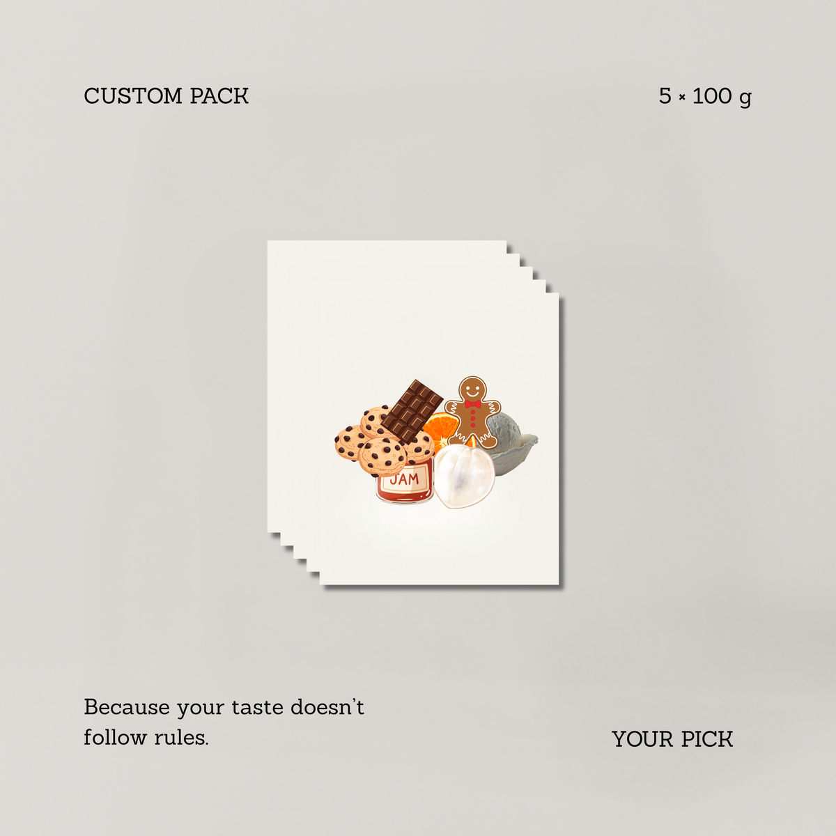 PICK YOUR FIVE from BROOT, five 100g coffee bags chosen from the current lineup