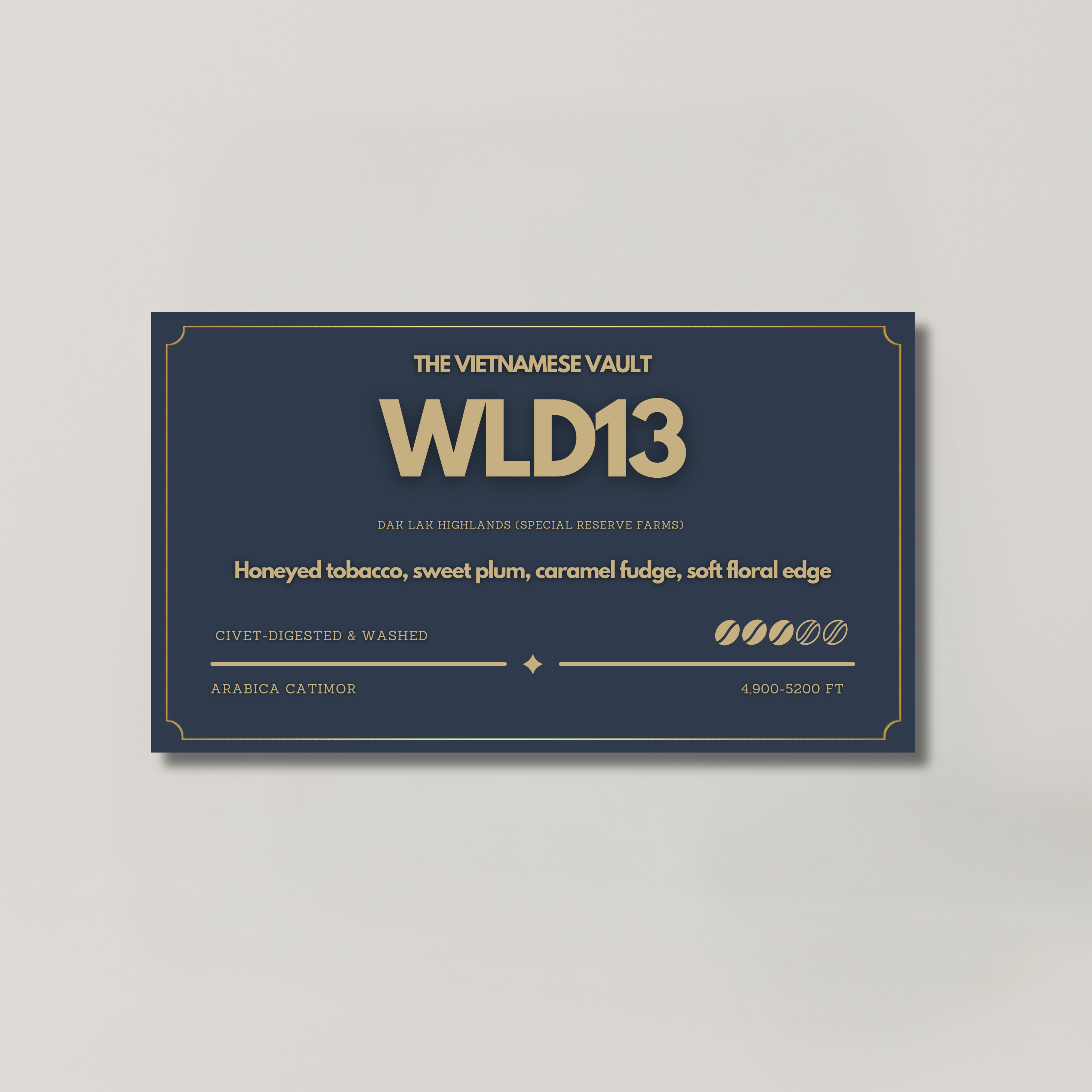 WLD13 — Weasel Coffee