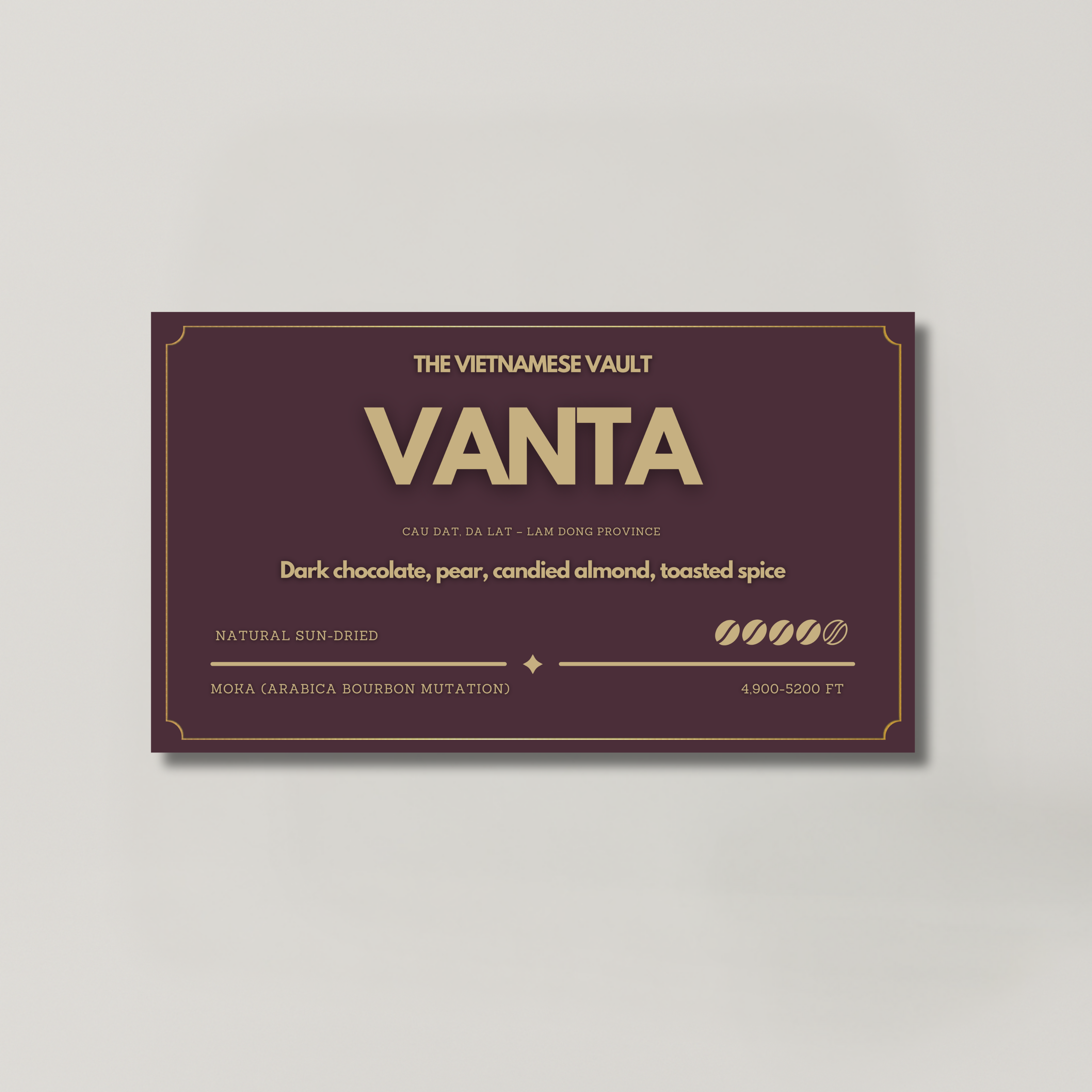 VANTA — Moka Varietal