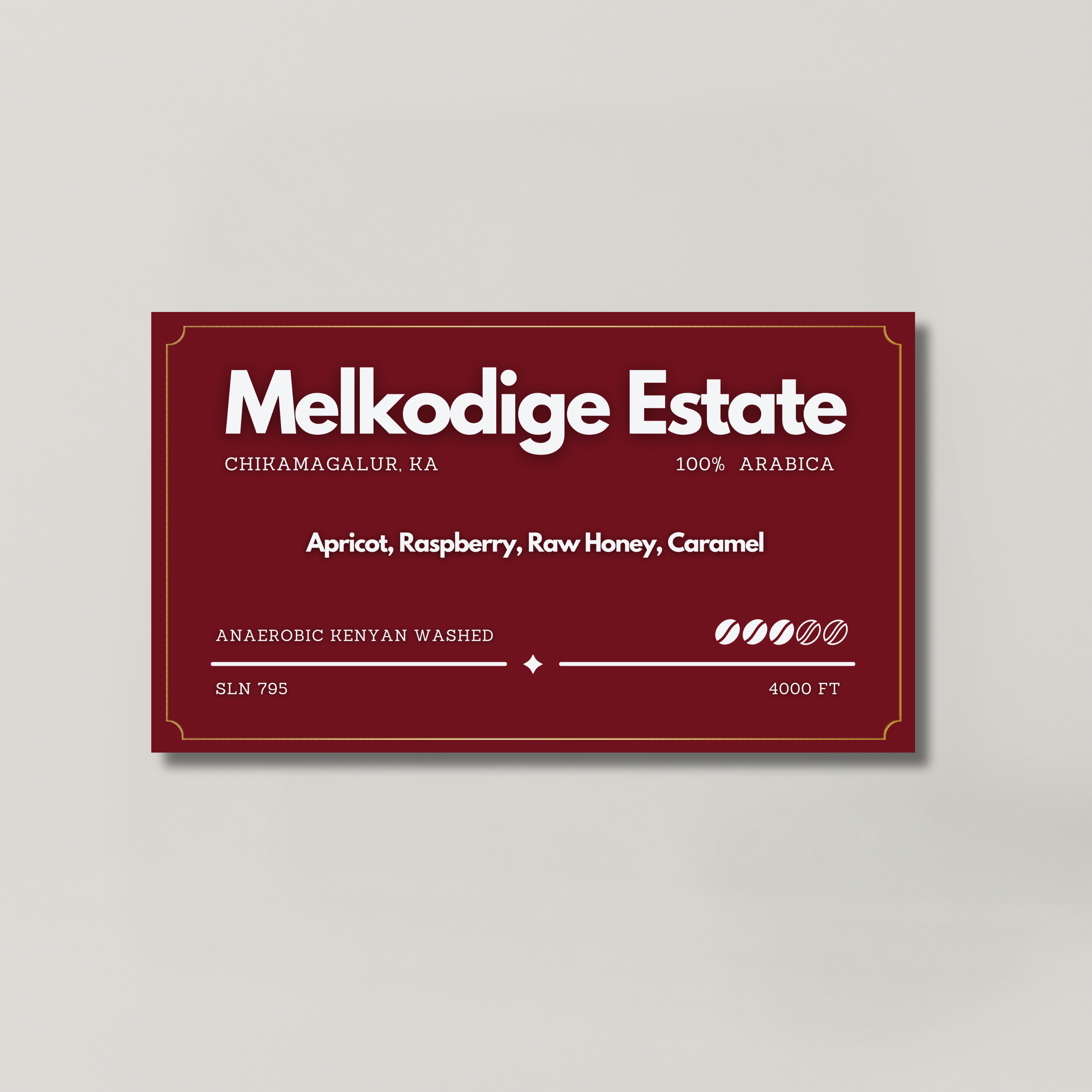 Melkodige Estate – Anaerobic Kenyan Washed SLN 795
