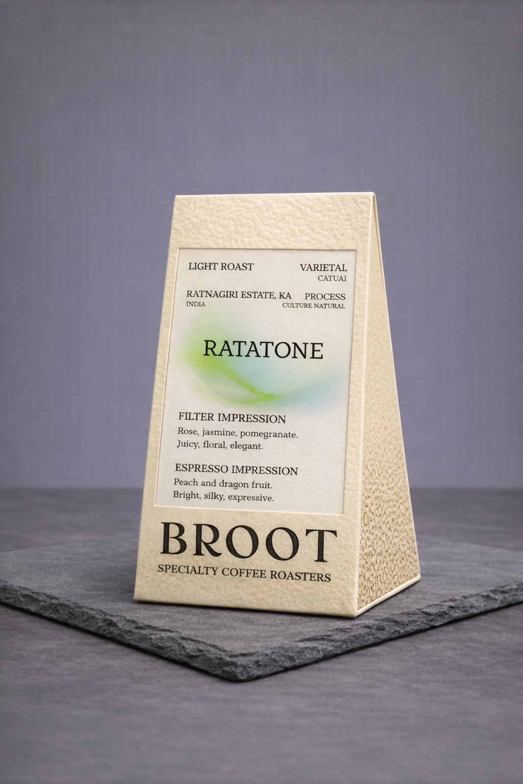RATATONE beans, lactic fermented natural with rose, jasmine and pomegranate on the nose