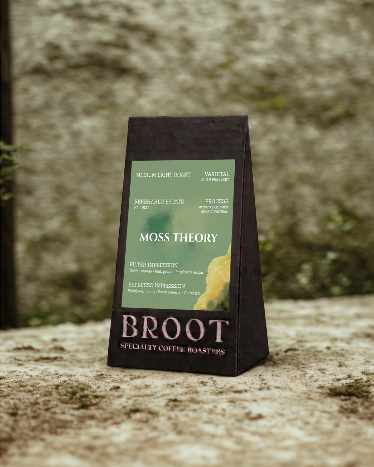 MOSS THEORY beans, Mossto extended anoxic natural with golden mango and pink guava notes