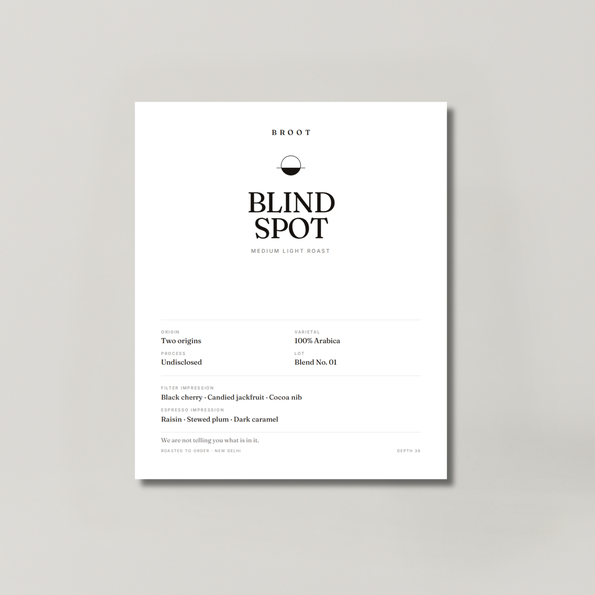 BLIND SPOT